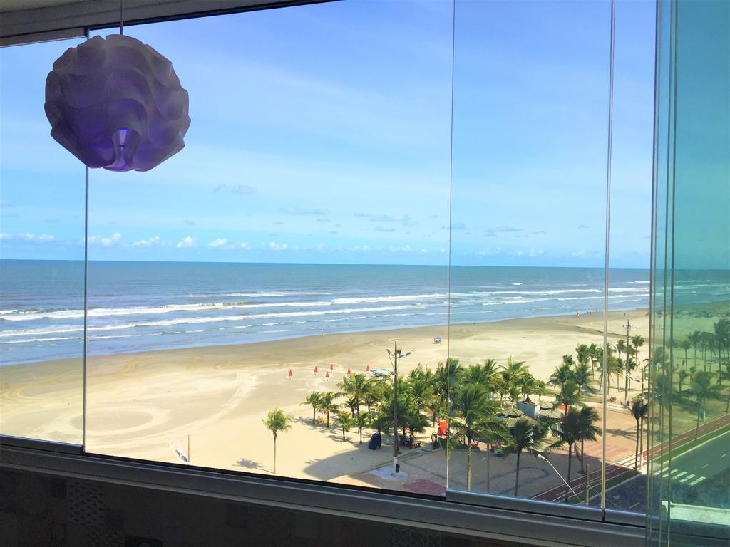 Апартаменти Apartamento Frente Ao Mar Em Praia Grande Прая-Гранді Екстер'єр фото